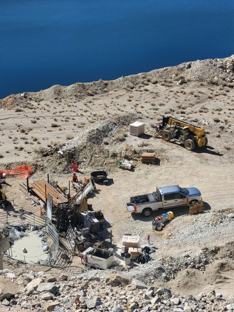5.angle Drilling At Yerington Pit